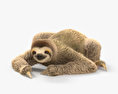Three-Toed Sloth HD 3d model