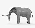 乳齿象 3D模型