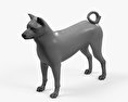 秋田犬 3Dモデル