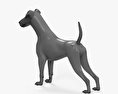 Wire Fox Terrier Modello 3D