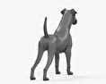 Wire Fox Terrier Modello 3D