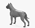 American Pit Bull Terrier HD 3d model