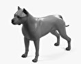 American Pit Bull Terrier 3d model