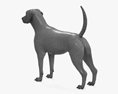 English Foxhound 3d model