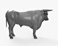 公牛 3D模型