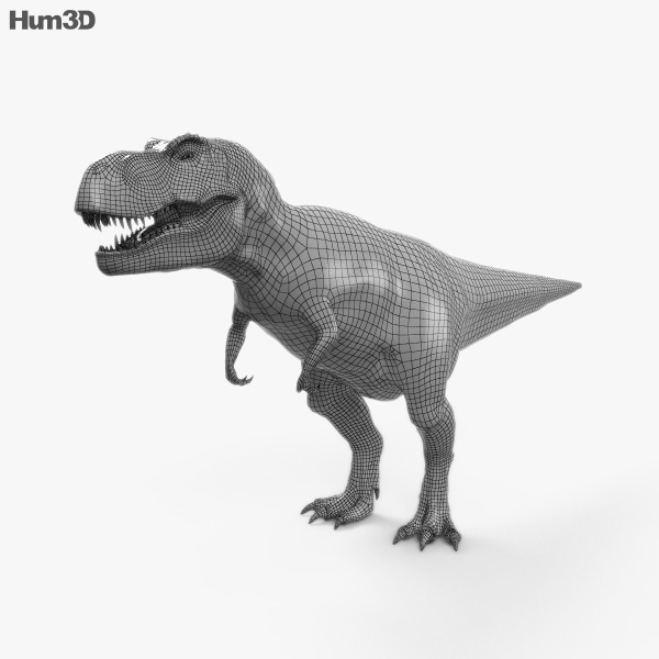 ティラノサウルス 3dモデル 動物 On Hum3d
