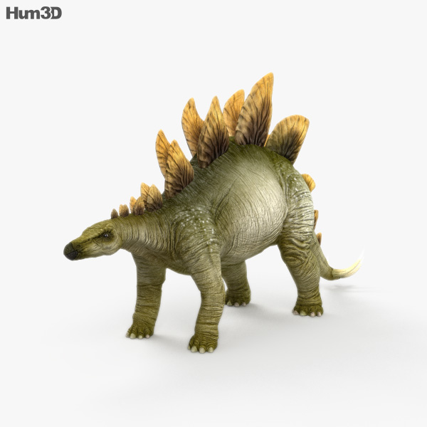 Stegosaurus HD 3D model