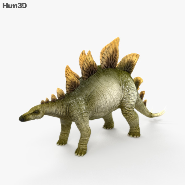 animated stegosaurus