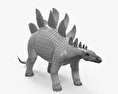 Stegosaurus HD 3d model