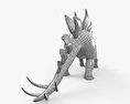 Stegosaurus HD 3d model