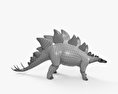 Stegosaurus 3D-Modell