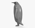 Pinguim-imperador Modelo 3d