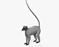 Ring-Tailed Lemur 3d model