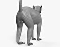 环尾狐猴 3D模型