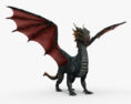 Європейський дракон 3D модель