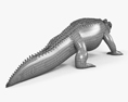 Alligatore Modello 3D