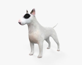 Bull Terrier HD 3D model