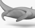 쥐가오리 3D 모델 
