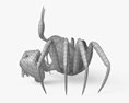 Horned Ghost Crab 3d model
