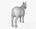 Шетландський поні 3D модель