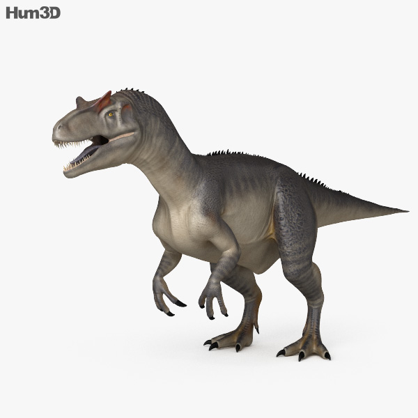 Allosaurus Modelo 3D