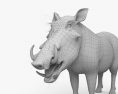 혹멧돼지속 3D 모델 