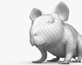 Guinea Pig HD 3d model