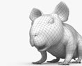 Guinea Pig HD 3d model