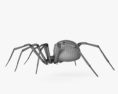 블랙 위도우 거미 3D 모델 