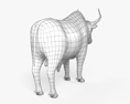 牦牛 3D模型