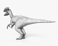 Дилофозавр 3D модель