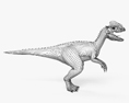 雙冠龍屬 3D模型