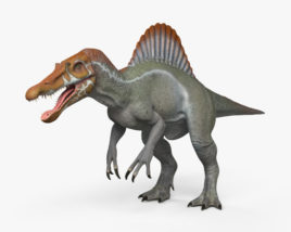 スピノサウルス 3Dモデル