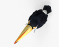 Tucano-toco Modelo 3d