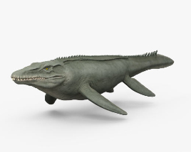 モササウルス 3Dモデル
