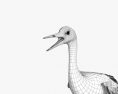 クロヅル 3Dモデル