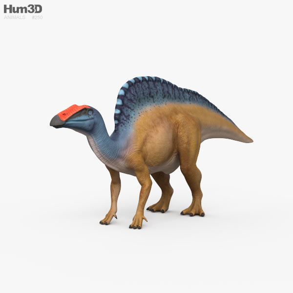 Ouranosaurus HD 3D model