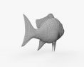 Northern Red Snapper HD 3d model