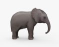 Elefante bébé Modelo 3d