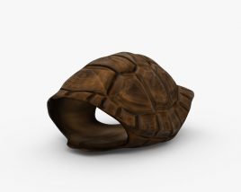 거북이 껍질 3D 모델 