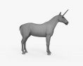 Einhorn 3D-Modell