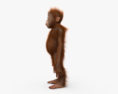 Bébé orang-outan Modèle 3d