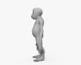 オランウータンの赤ちゃん 3Dモデル