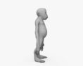 오랑우탄 아기 3D 모델 
