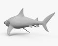 鼬鯊 3D模型
