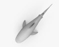 鼬鯊 3D模型