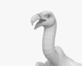 白背秃鹫 3D模型