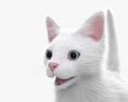 Gattino bianco Modello 3D