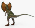 Dilophosaurus with Neck Frill 3D模型