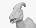 副櫛龍屬 3D模型